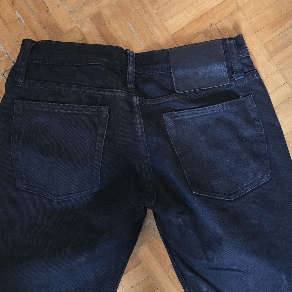 Unbranded Black Selvedge Jeans, 29 Waist - Picture 3 of 5